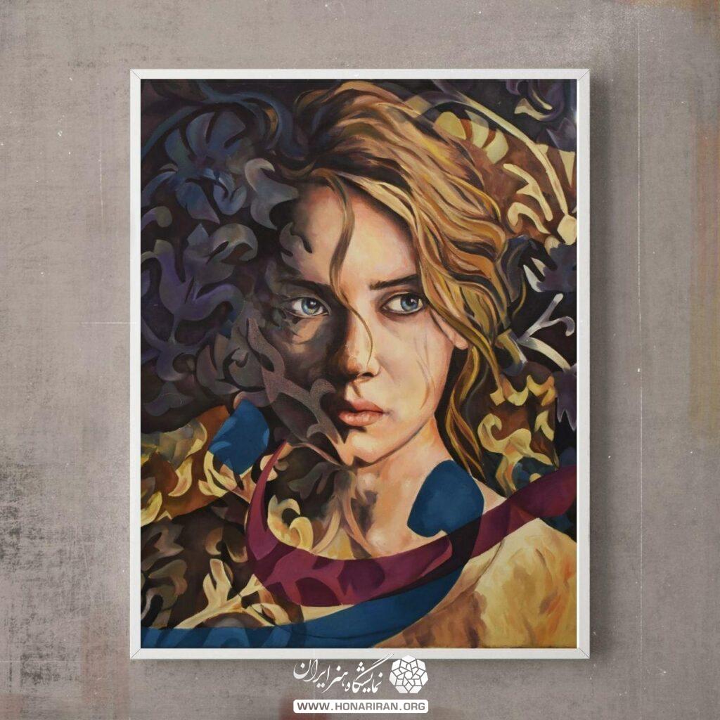 تابلو رنگ روغن پرتره