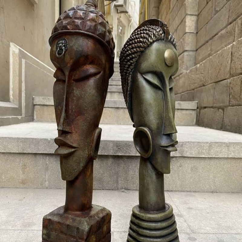 مجسمه آفریقایی