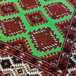 قالیچه ترکمنی دستبافت پشم