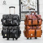 کیف اسپرت چرم دست دوز مدل پیکاسو
