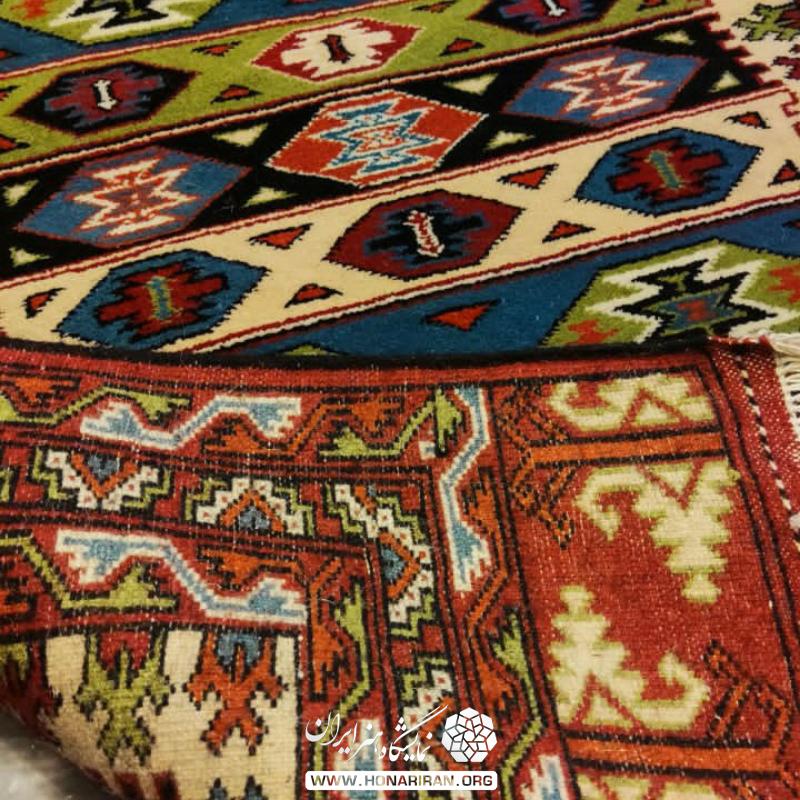 قالیچه ترکمنی دستبافت