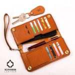 کیف چرم دست دوز مدل دنیز