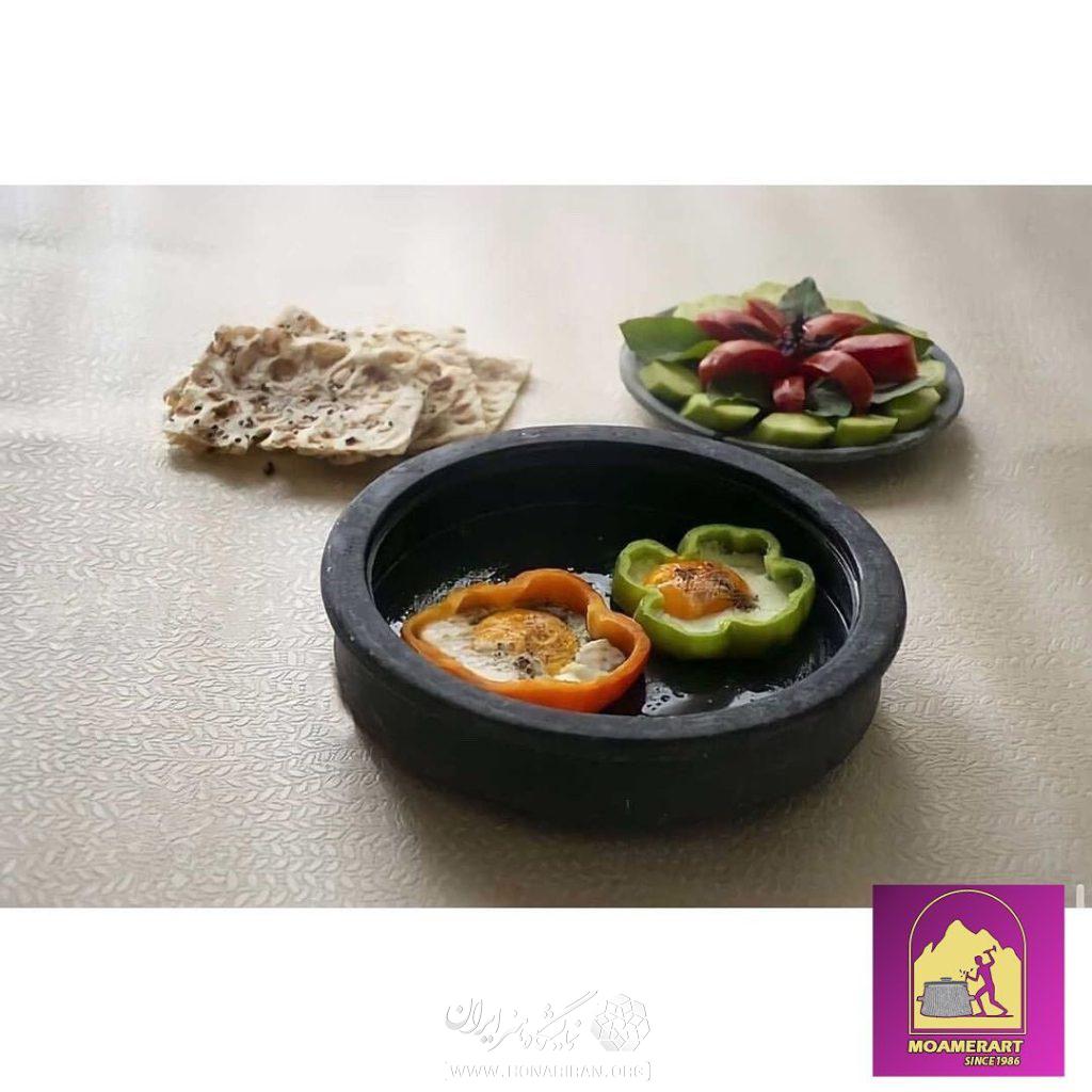 تابه سنگی مشکی