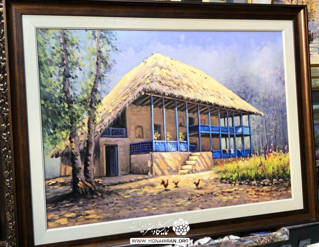 تابلو نقاشی خانه گیلانی