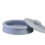 ماهیتابه سرتخت سنگی رنگ خاکستری