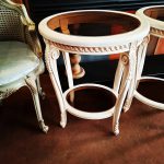 میز منبت کاری شده (کار دست)