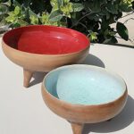 ظرف میوه خوری پایه دار