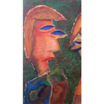 تابلو نقاشی با موضوع انتظار