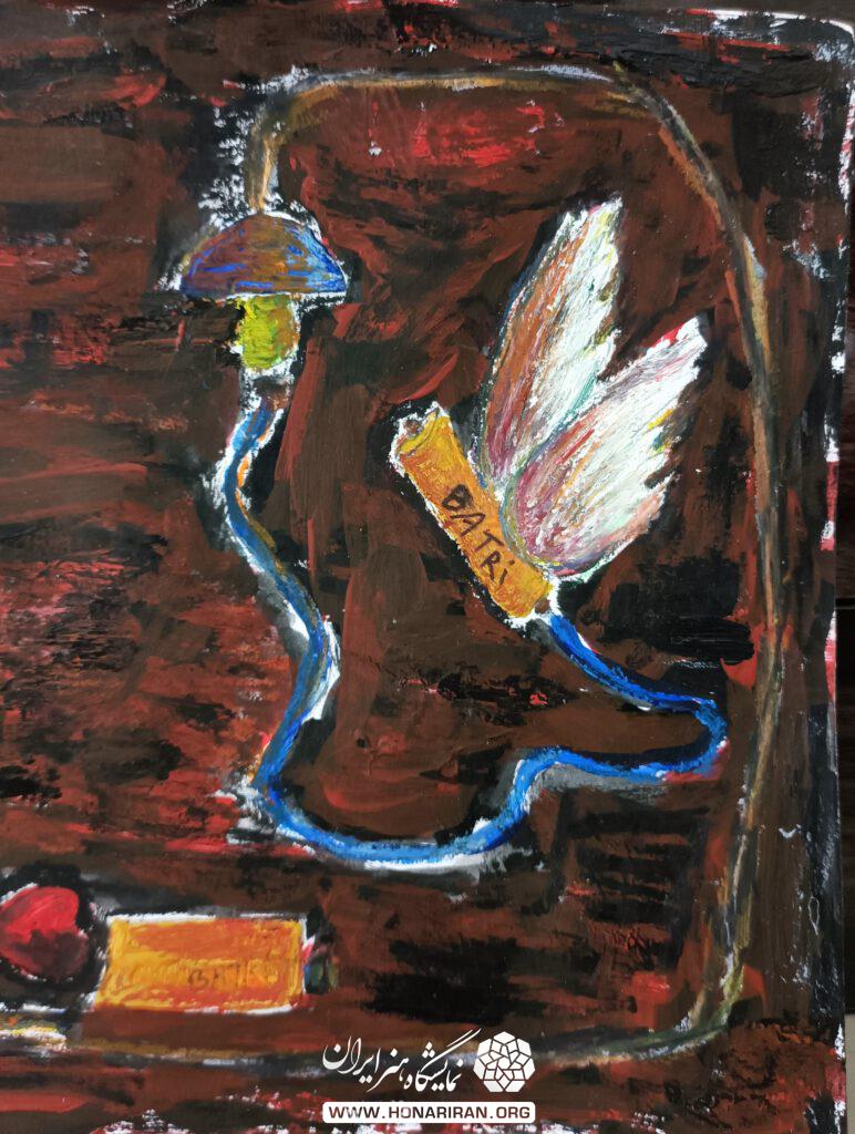 نقاشی سقوط یک فرشته