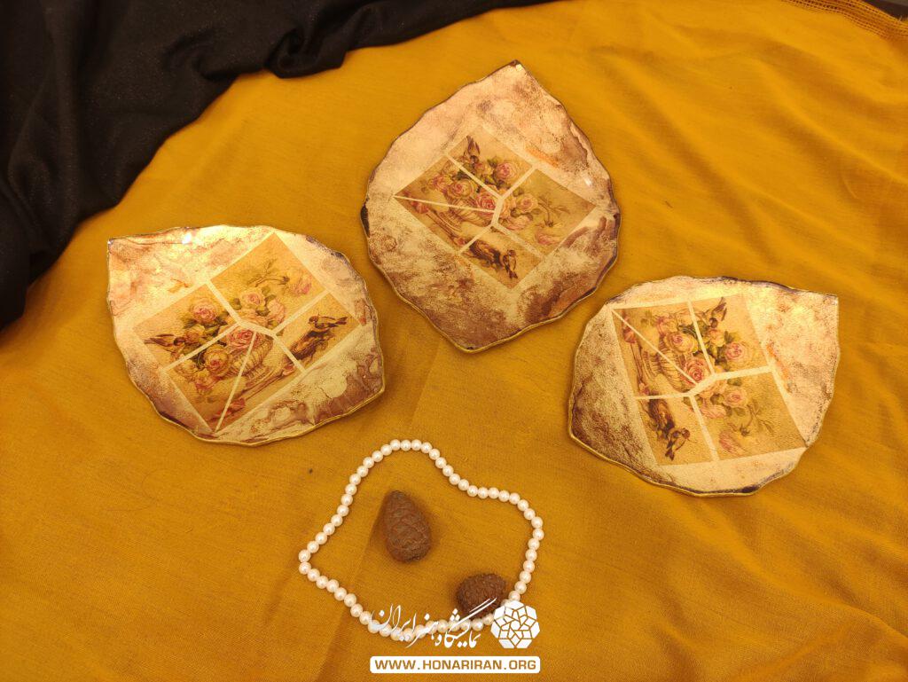 ظرف طرح برگی پتینه/هدیه خاص