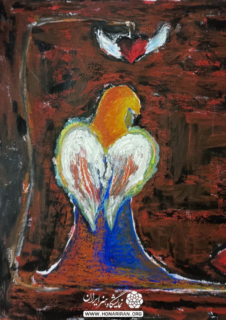 نقاشی سقوط یک فرشته