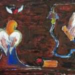 نقاشی سقوط یک فرشته