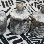 اردورخوری .گیفت شمع ست سینی گلدون جاشمعی جاعودی