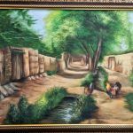 تابلو رنگ و روغن طبیعت