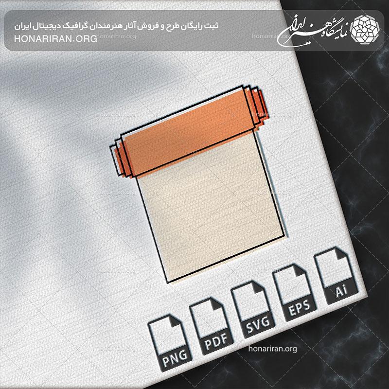 آرم و لوگو رول کاغذ دیواری