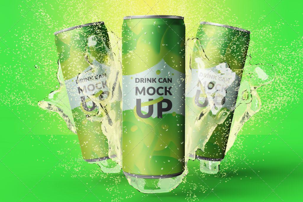 موکاپ آبمویوه نظیر رانی یا سان استار