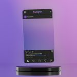 موکاپ پیج اینستاگرام