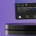 موکاپ پیج اینستاگرام