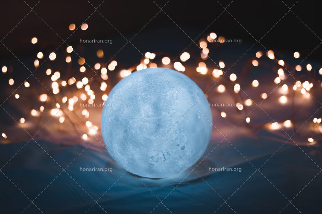 عکس با کیفیت گوی شبیه به ماه