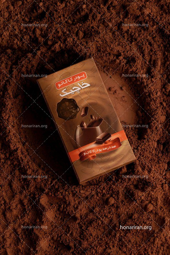 عکس با کیفیت جعبه پودر کاکائو