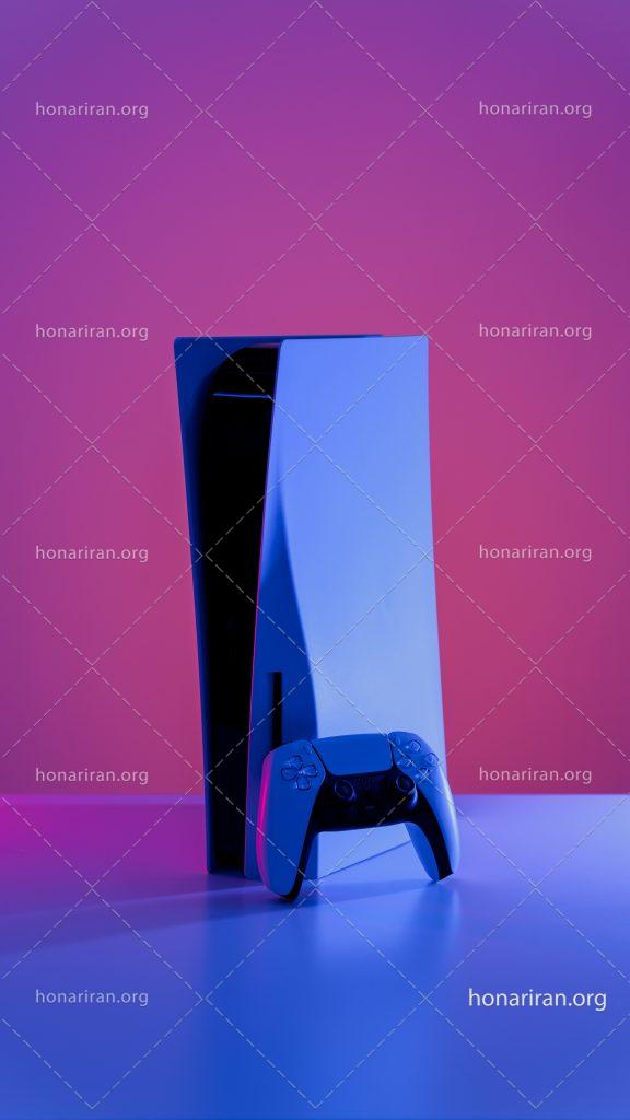 عکس با کیفیت دسته بازی در کنار پی اس فایو
