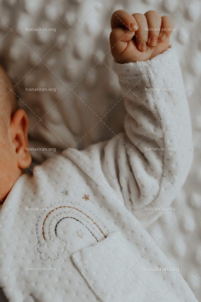 عکس با کیفیت دست نوزاد