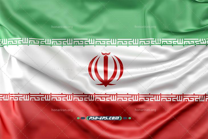 دانلود عکس پرچم ایران با کیفیت بالا ویژه انتخابات و طراحی پوستر نامزده ها JPG