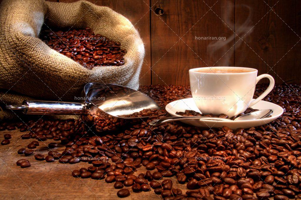 تصویر استوک قهوه و کافه و فنجان قهوه JPG