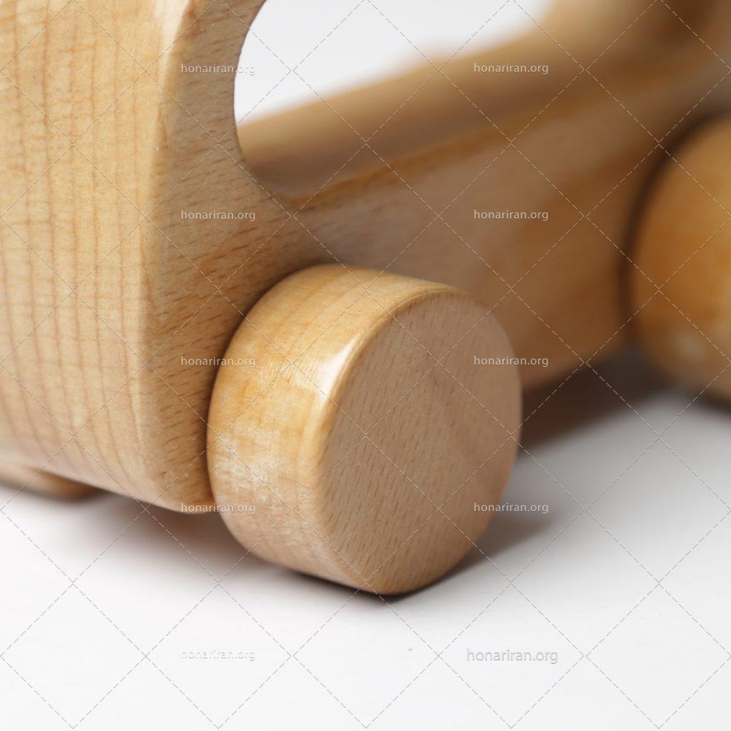 اسباب بازی چوبی دارمازو مدل ون