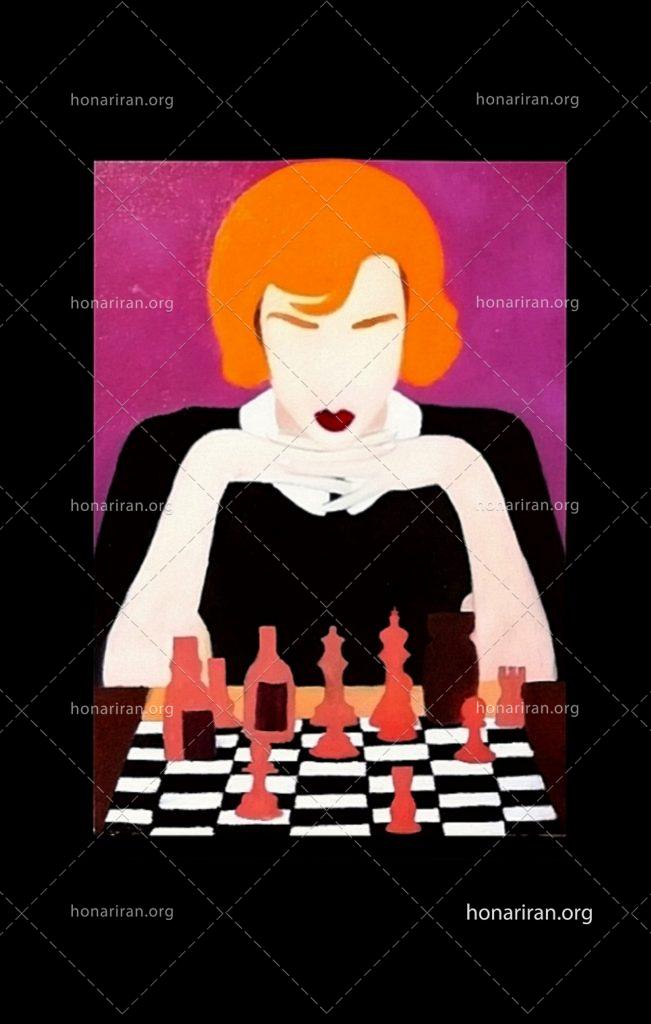 تابلوی رنگ روغن بث هارمون