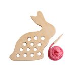 اسباب بازی چوبی دارمازو مدل دوخت خرگوش