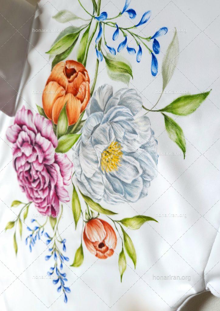 آموزش نقاشی روی پارچه و چرم