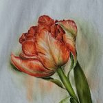 آموزش نقاشی روی پارچه و چرم