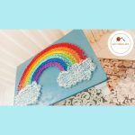 میز تحریر استرینگ آرت رنگین کمان