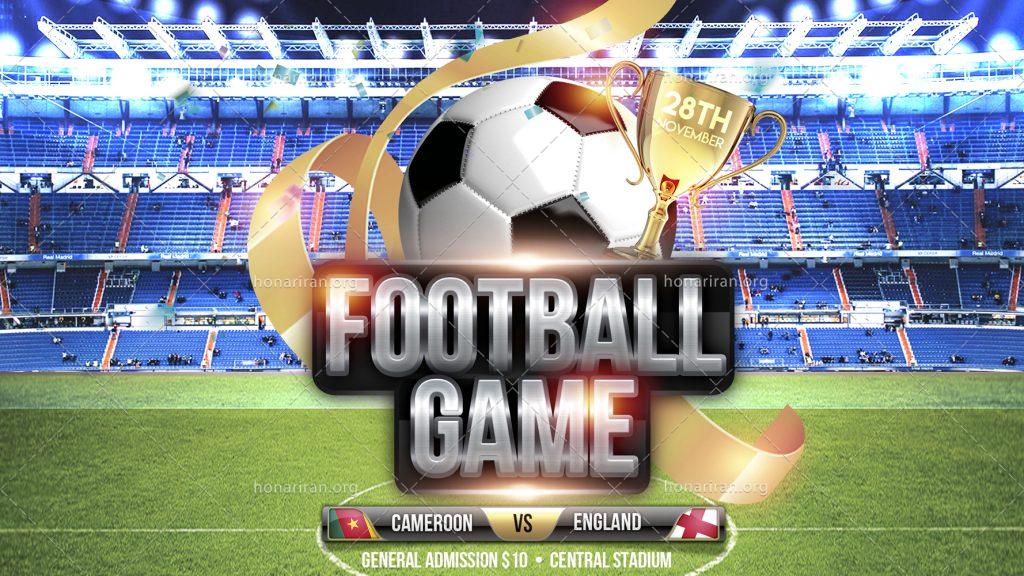 دانلود فایل لایه باز پوستر و تراکت ورزش فوتبال و مدرسه فوتبال