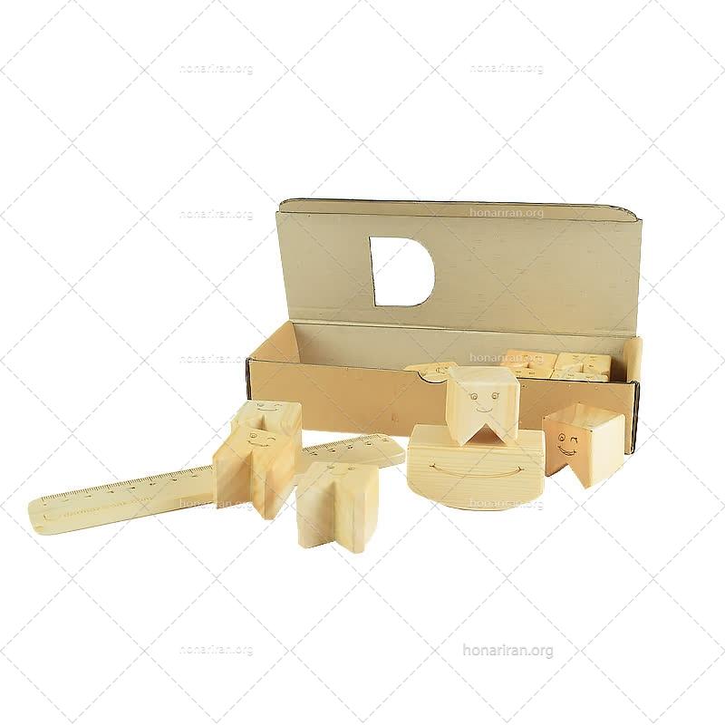 اسباب بازی تعادلی چوبی دندونی