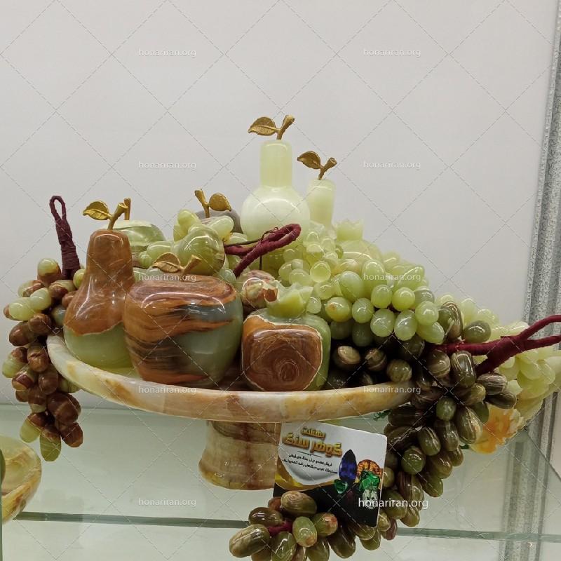 ظرف میوه خوری مرمر پک کامل