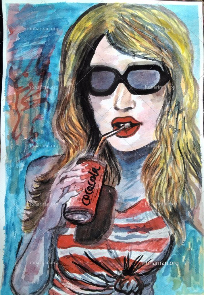 نقاشی کوکا کولا