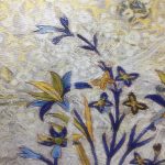 تابلو بوم نقاشیخط هنری مدرن ایرانی با شعر از لطف تو چون جان شدم از گالری چارگوش مدل 2212