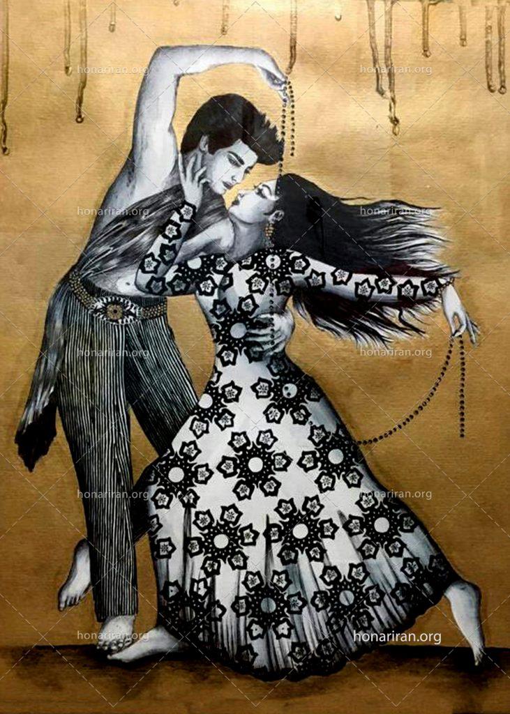 تابلو رقص عشق