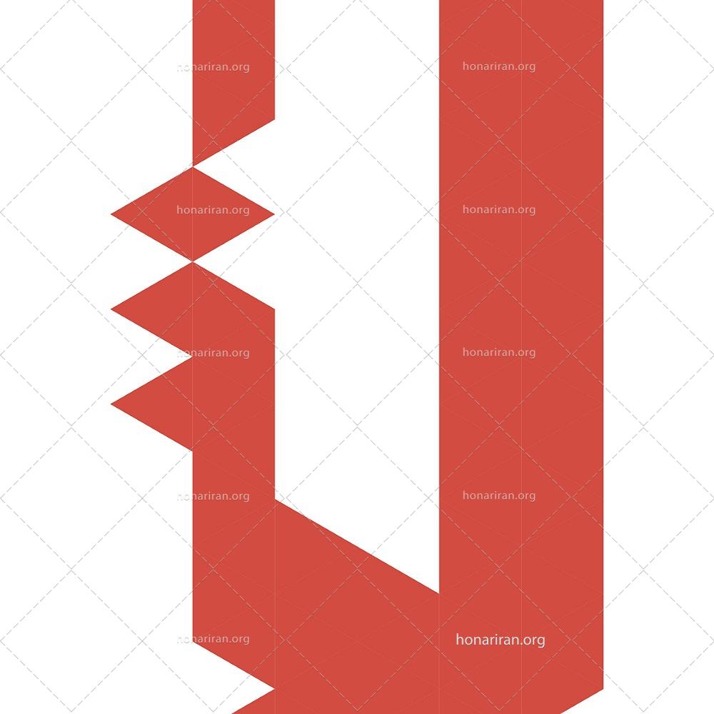 شکل انتزاعی و وکتور طاووس