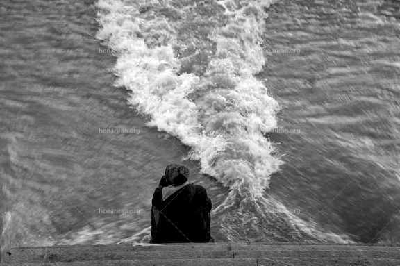 قطعه عکس دریا