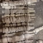 قلیون چوبی خراطی شده