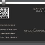 فایل لایه باز کارت ویزیت مدرن عکاسی وفتوگرافی