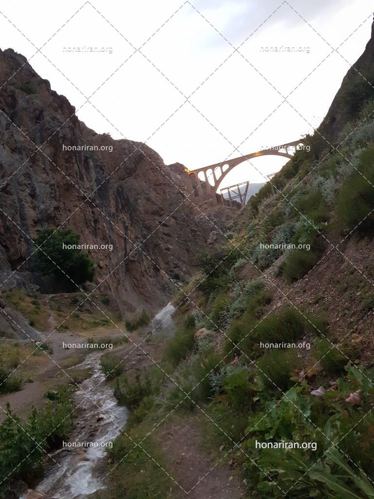 قطعه عکس افق کوه