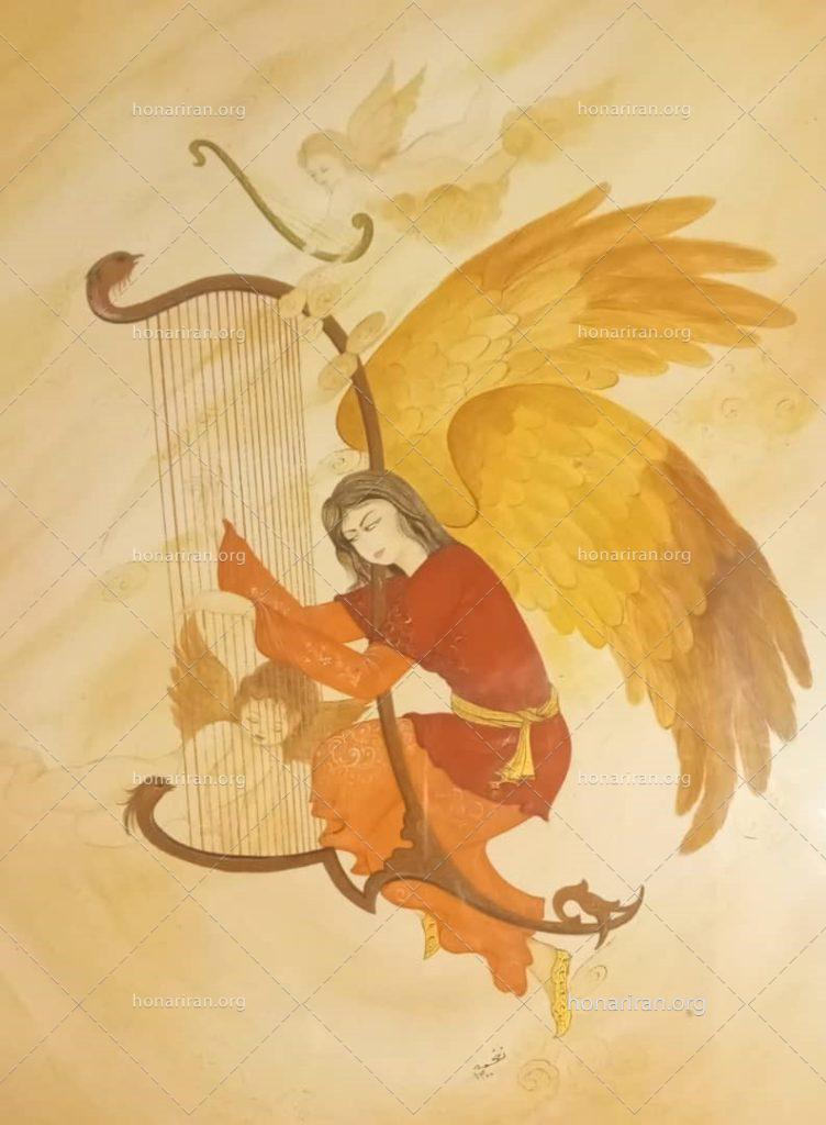 نقاشی مینیاتور نغمه