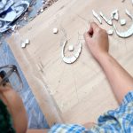 آموزش معرق موزاییک (کاشی شکسته)