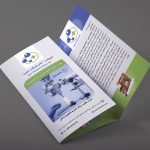 فایل بروشور سه لت لایه باز شرکت داروسازی