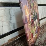 تابلو رنگ و روغن جام و شراب