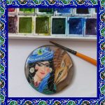گردنبند زیبای عقیق